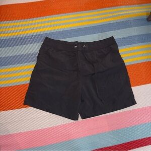 Aeropostale Black Athletic Nylon Shorts Men’s Size Large